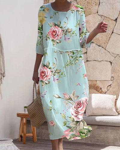 Miriana™ | Elegant Blomsterkjole