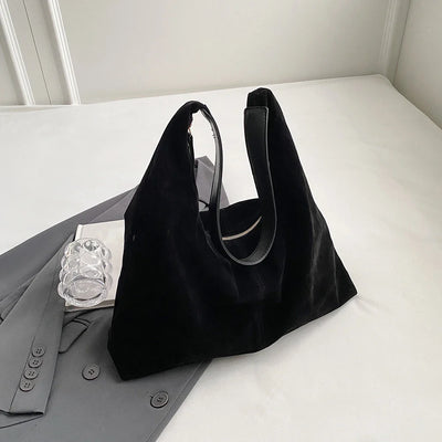 liv™ – afslappet hobo taske i læderlook