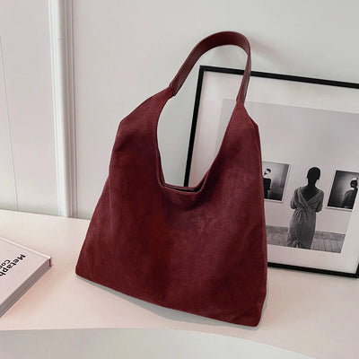 liv™ – afslappet hobo taske i læderlook
