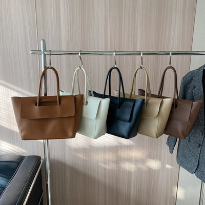 tova™ – minimalistisk skuldertaske i kunstlæder