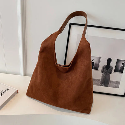 liv™ – afslappet hobo taske i læderlook