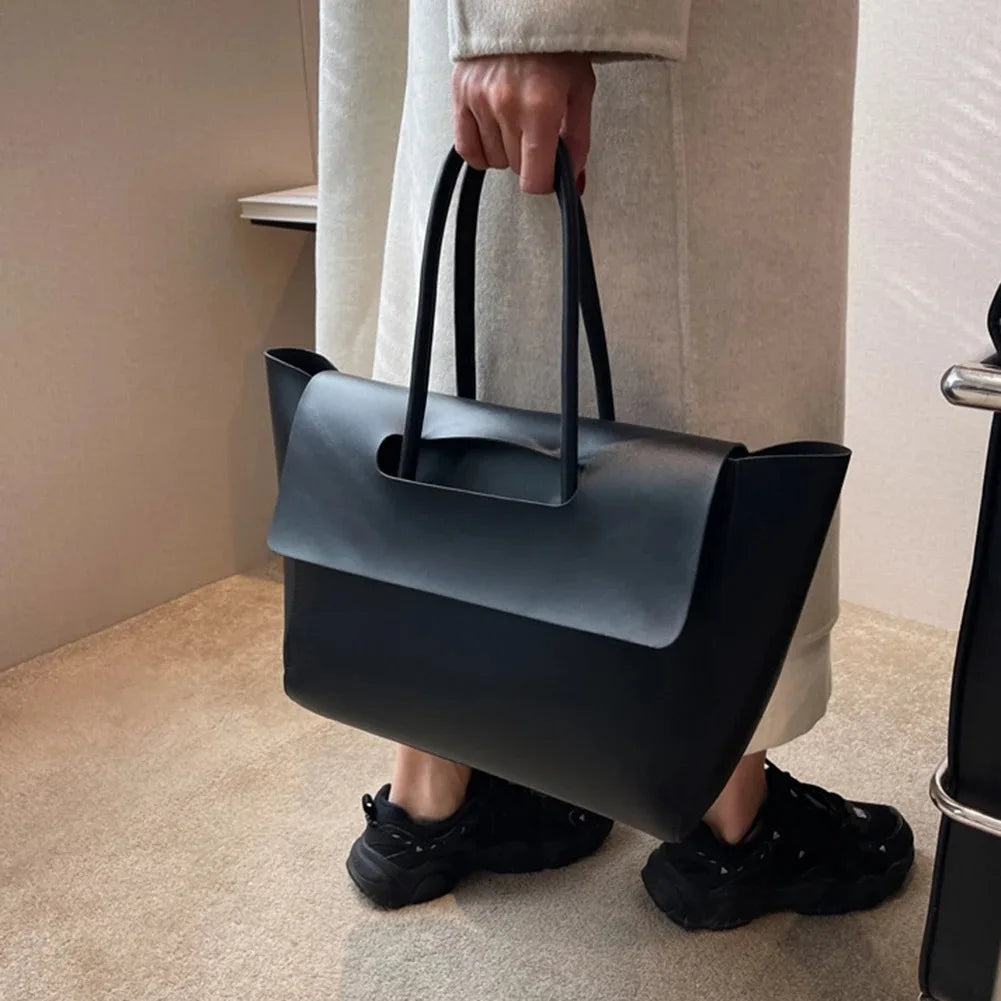 tova™ – minimalistisk skuldertaske i kunstlæder