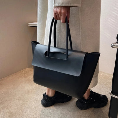 tova™ – minimalistisk skuldertaske i kunstlæder