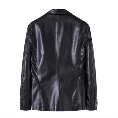 Rasmus™ Urban – Slim-fit blazer i kunstlæder (flere farver)
