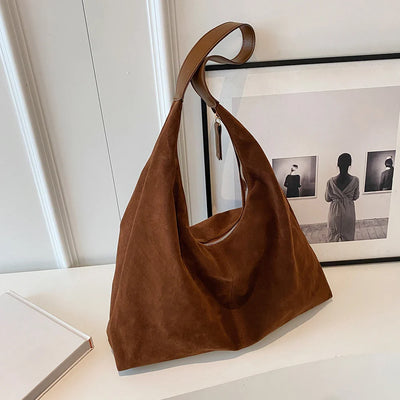 liv™ – afslappet hobo taske i læderlook