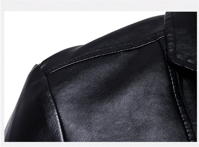 Rasmus™ Urban – Slim-fit blazer i kunstlæder (flere farver)