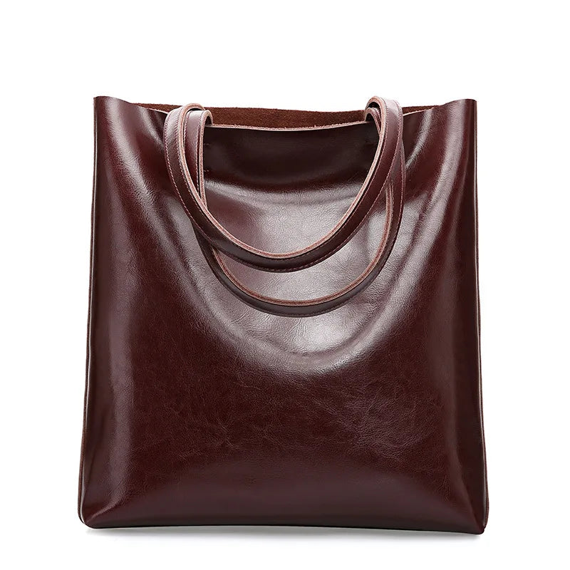 diana™ – klassisk tote taske i læderlook