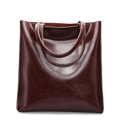 diana™ – klassisk tote taske i læderlook