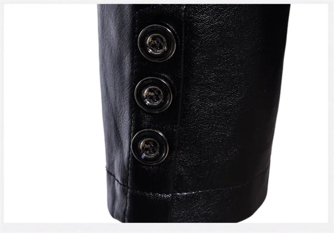 Rasmus™ Urban – Slim-fit blazer i kunstlæder (flere farver)