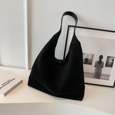 liv™ – afslappet hobo taske i læderlook