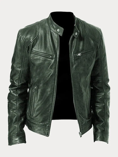 Victor Casual Læderjakke™: Tidløst Design og Komfort