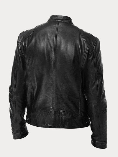 Victor Casual Læderjakke™: Tidløst Design og Komfort