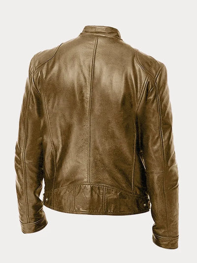 Victor Casual Læderjakke™: Tidløst Design og Komfort