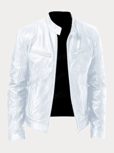 Victor Casual Læderjakke™: Tidløst Design og Komfort