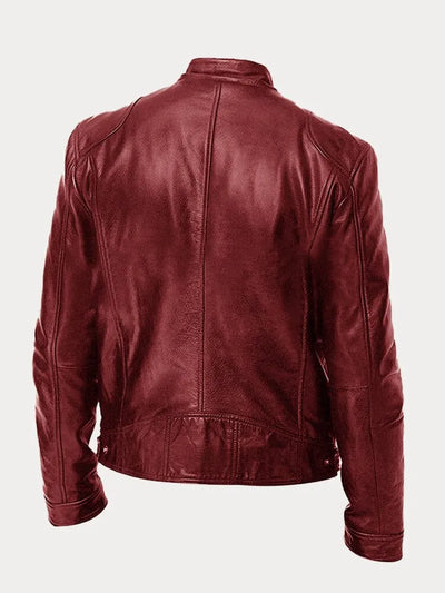 Victor Casual Læderjakke™: Tidløst Design og Komfort