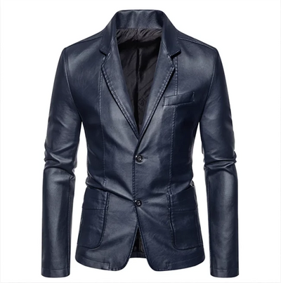 Rasmus™ Urban – Slim-fit blazer i kunstlæder (flere farver)