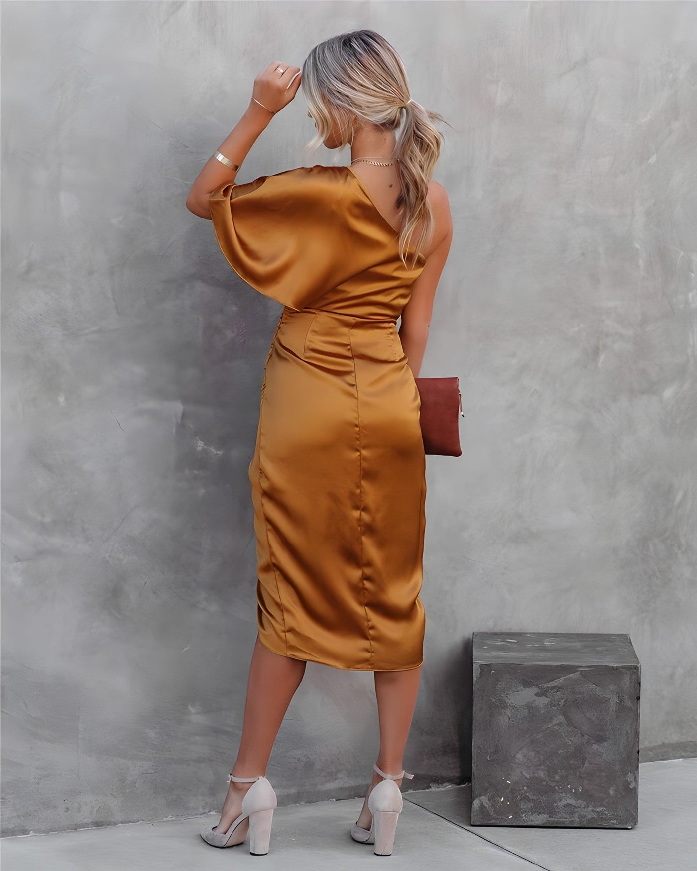 Allegra™ | Elegantes Partykleid aus Seide