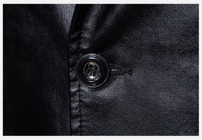 Rasmus™ Urban – Slim-fit blazer i kunstlæder (flere farver)