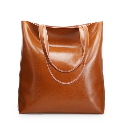 diana™ – klassisk tote taske i læderlook