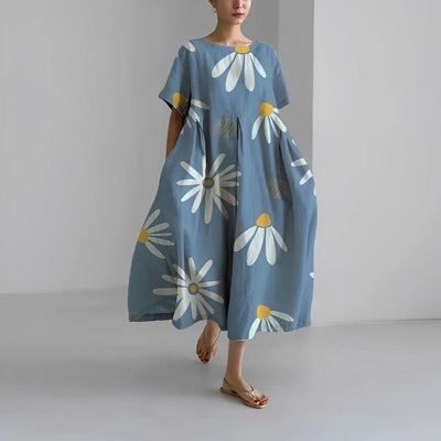 Claire™ | Boheme Kjole med Blomsterprint